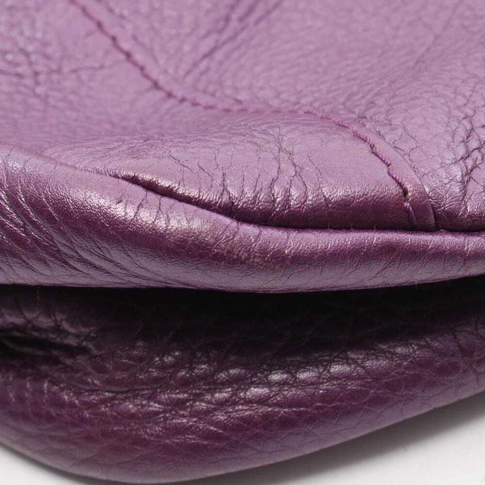 GUCCI Purple Leather Tote Bag - Picture 6 of 7